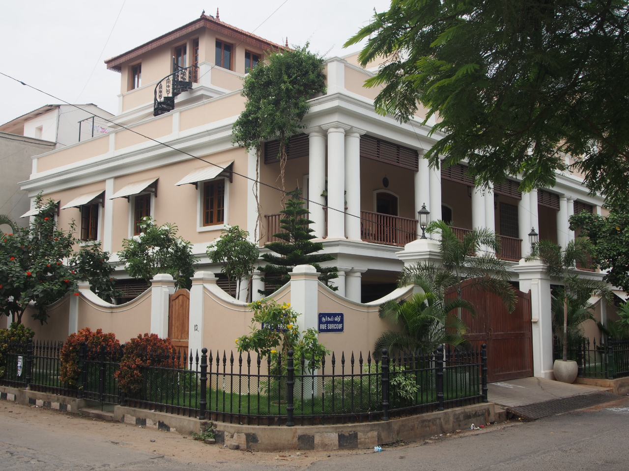 Pondichery Maison française à Pondichery
